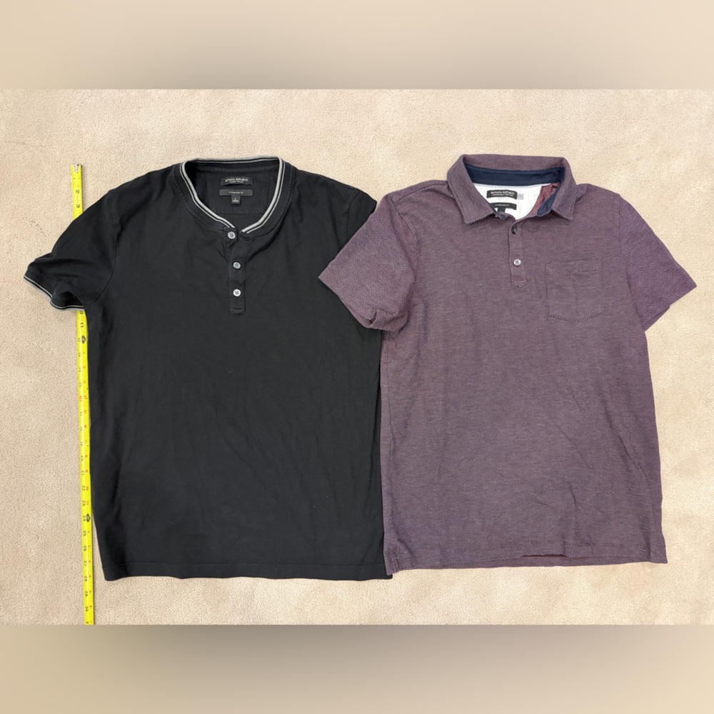 Lot Mens Banana Republic business casual tops